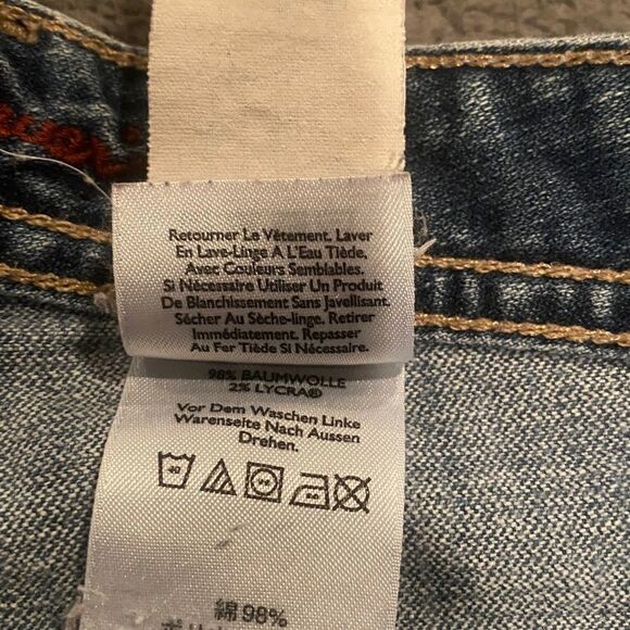 Eddie Bauer Denim Jean Capris Size 12 - Picture 9 of 12